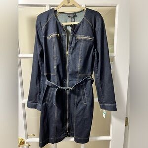 NWT INC denim dress